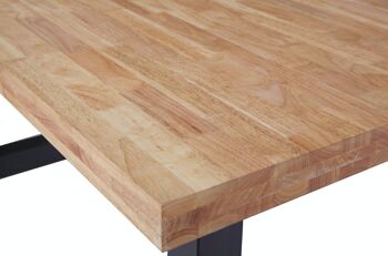 TABLE A MANGER LOFT FIXE NORDISH CHENE / NOIR. 5