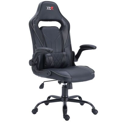 POLTRONA GIREVOLE GAMER XTR X20 NERO/CARBONIO