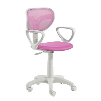 SILLA DE ESCRITORIO GIRATORIA MODELO TOUCH FUCSIA