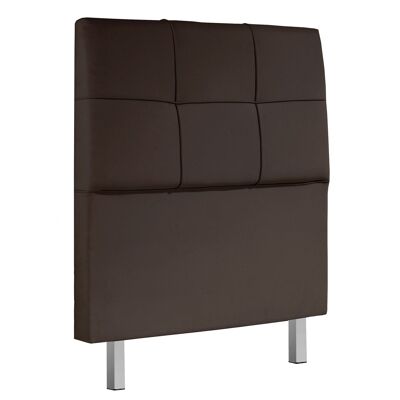 UPHOLSTERED HEADBOARD WITH LEGS CHESTER MODEL 100 CM CHOCOLATE