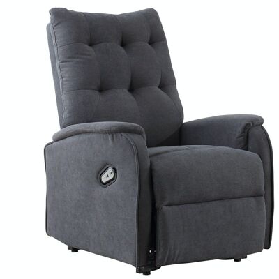 RELAXATION ELEVATOR CANYON GRAY FABRIC.