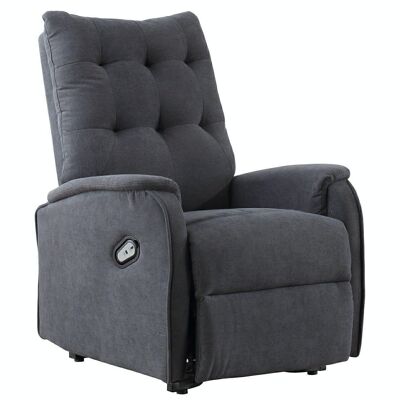 RELAXATION ELEVATOR CANYON GRAY FABRIC.