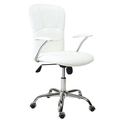 WHITE MAGGIE MODEL OFFICE CHAIR
