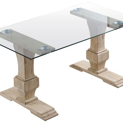 VERSALLES GLASS DINING TABLE / NORDISH