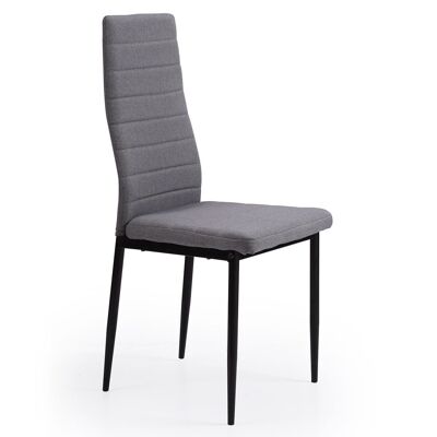 NIZA TEX GRAY DINING CHAIR.