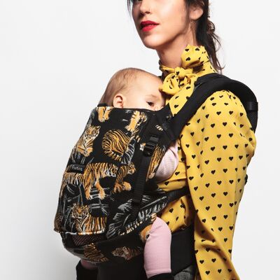 PhysioCarrier Tiger 0m+ physiological baby carrier - Poetica Collection