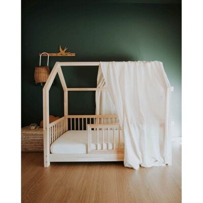 Ecru cabin bed canopy