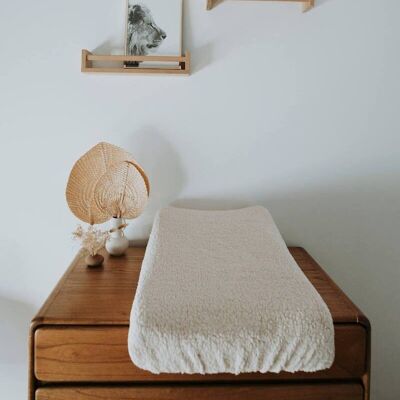 Changing mat cover only ecru toupee