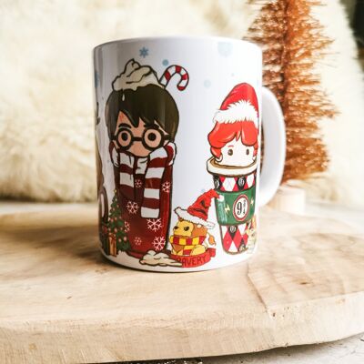 Harry at Christmas mug