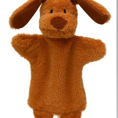 Puppet Doudou Dog 28 Cm - Made in Europe - Toy 1st Age