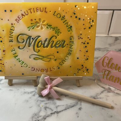 Mother day wax melt slab