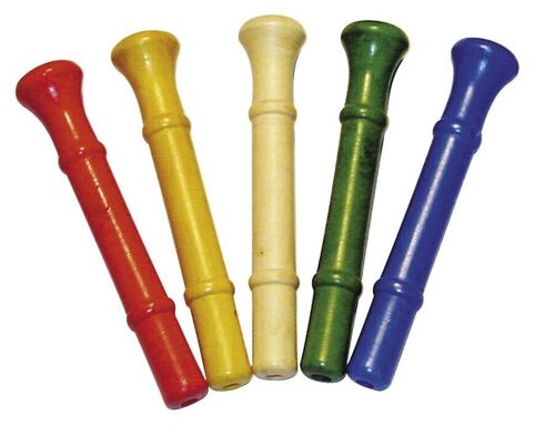 Trompette en Bois (Lot de 5) - Fabriqué en France - Instrument de Musique pour enfant - Jouet d'Hier - Jouet en Bois - Mon Petit Cadeau