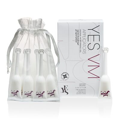 YES VM Vaginal Moisturizer - Lot de 6 applicateurs - 5 ml/0,17 fl oz chacun