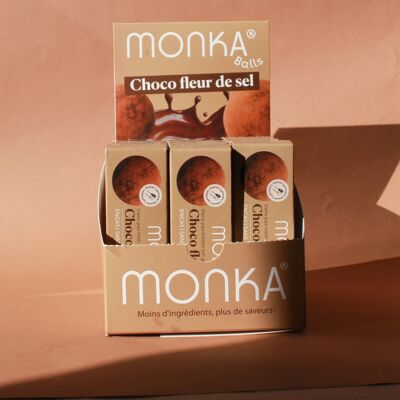 Monka Balls - Choco Flor de Sal x12 cajas