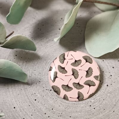 broche 35mm – feuilles de ginkgo 1104