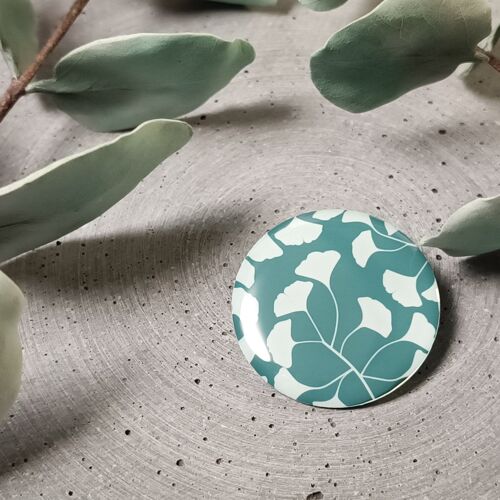 broche 35mm – feuilles de ginkgo 1213