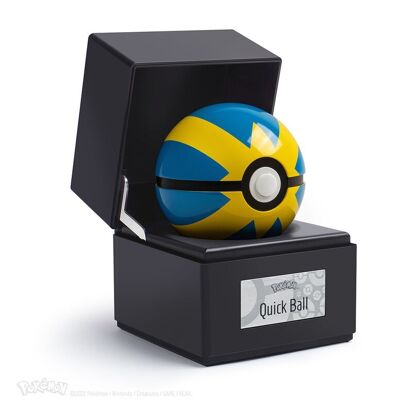 Réplique électronique moulé sous pression Pokemon Quick Ball