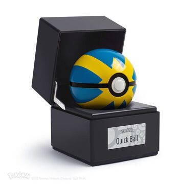 Réplique électronique moulé sous pression Pokemon Quick Ball