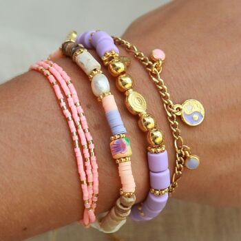 Bracelet dolce lilas 5