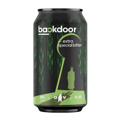 Backdoor Bitter - Lattina da 0,33 L