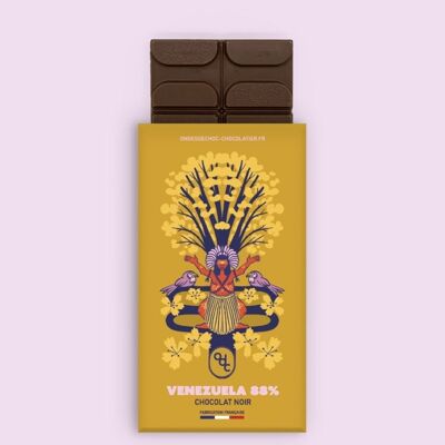 Tablette Vénézuela 88% Chocolat noir