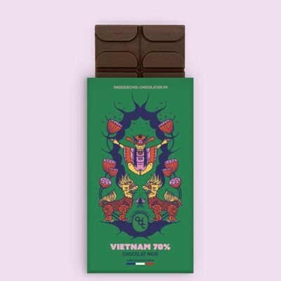 Tablette Vietnam 70% Chocolat noir