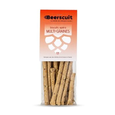 Aperitif biscuits with spent grains - Multi-grain