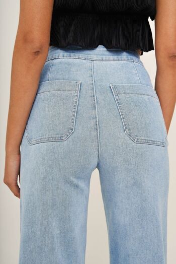 Jeans Victorine Wide BLEU CLAIR 4