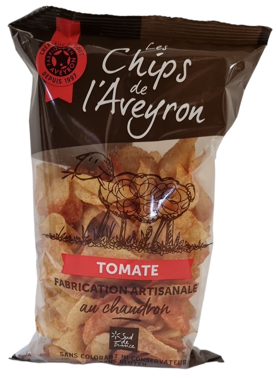 ARTISANAL CHIPS AVEYRON TOMATO 125G
