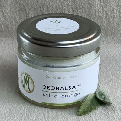 Deodorant balm SAGE-ORANGE