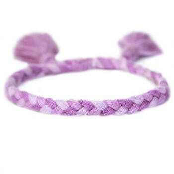 Bracelet Marrakech violet 1
