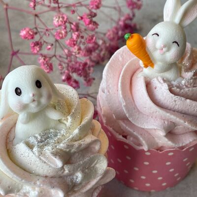 Badecupcake #Strawberry - Easter Bunny