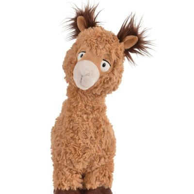 Cuddly toy alpaca Al Paka 48cm standing GREEN