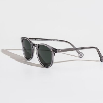 Palme Polarized Glasses - Translucent Gray