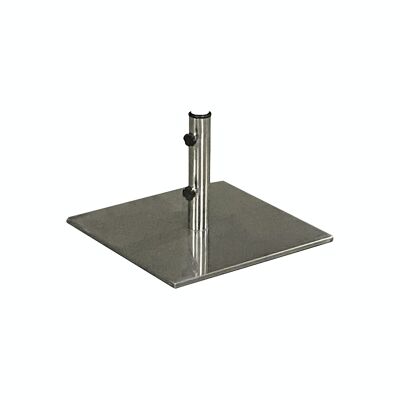 STAINLESS STEEL PARASOL BASE 50X50CM COMETE