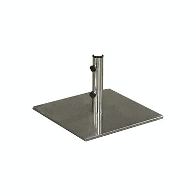 PARASOL BASE ACERO INOXIDABLE 50X50CM COMETE