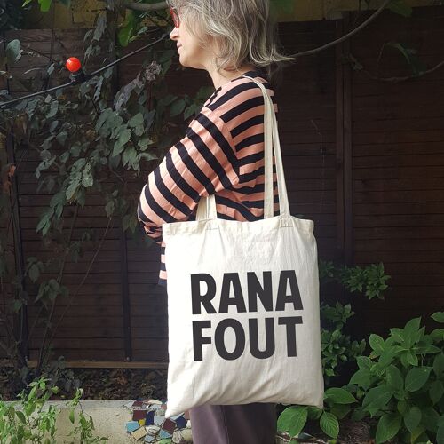 Totebag sac Ranafout coton bio éthique Valentines day , Easter (Pacques), gifts, décor , jewerly, tea