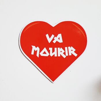 Magnet aimant Va mourir Valentines day , Easter (Pacques), gifts, décor , spring 3
