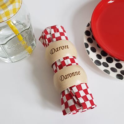 Napkin ring lot Daronne and Daron couple parents Valentines day, Easter, gifts, decor, spring