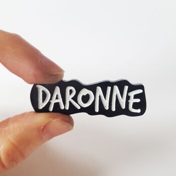 Broche Daronne plexiglass artisanat français fait main Valentines day , Easter (Pacques), gifts, décor , jewerly 1