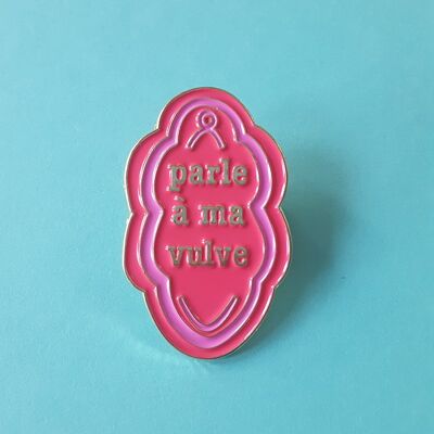 Pin's Speak to my feminist vulvaValentines day, Easter, gifts, decor, jewerly