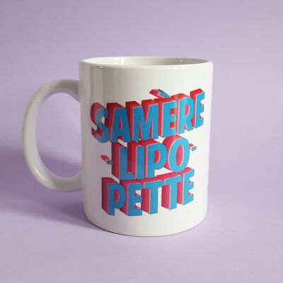 Samèrelipopette feministische Keramiktasse Valentinstag, Ostern, Geschenke, Dekor, Tee