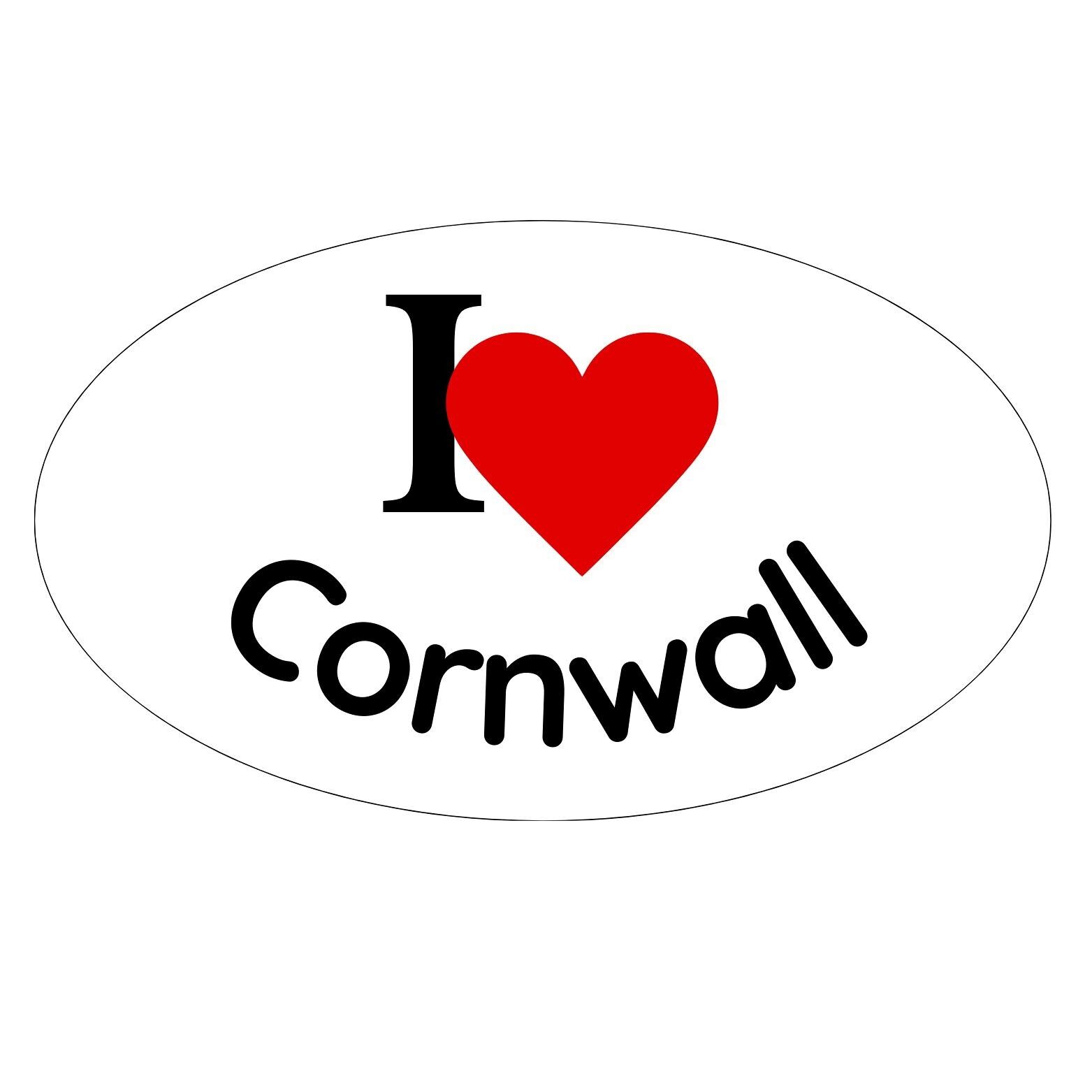 I ❤️ Adesivo Cornovaglia