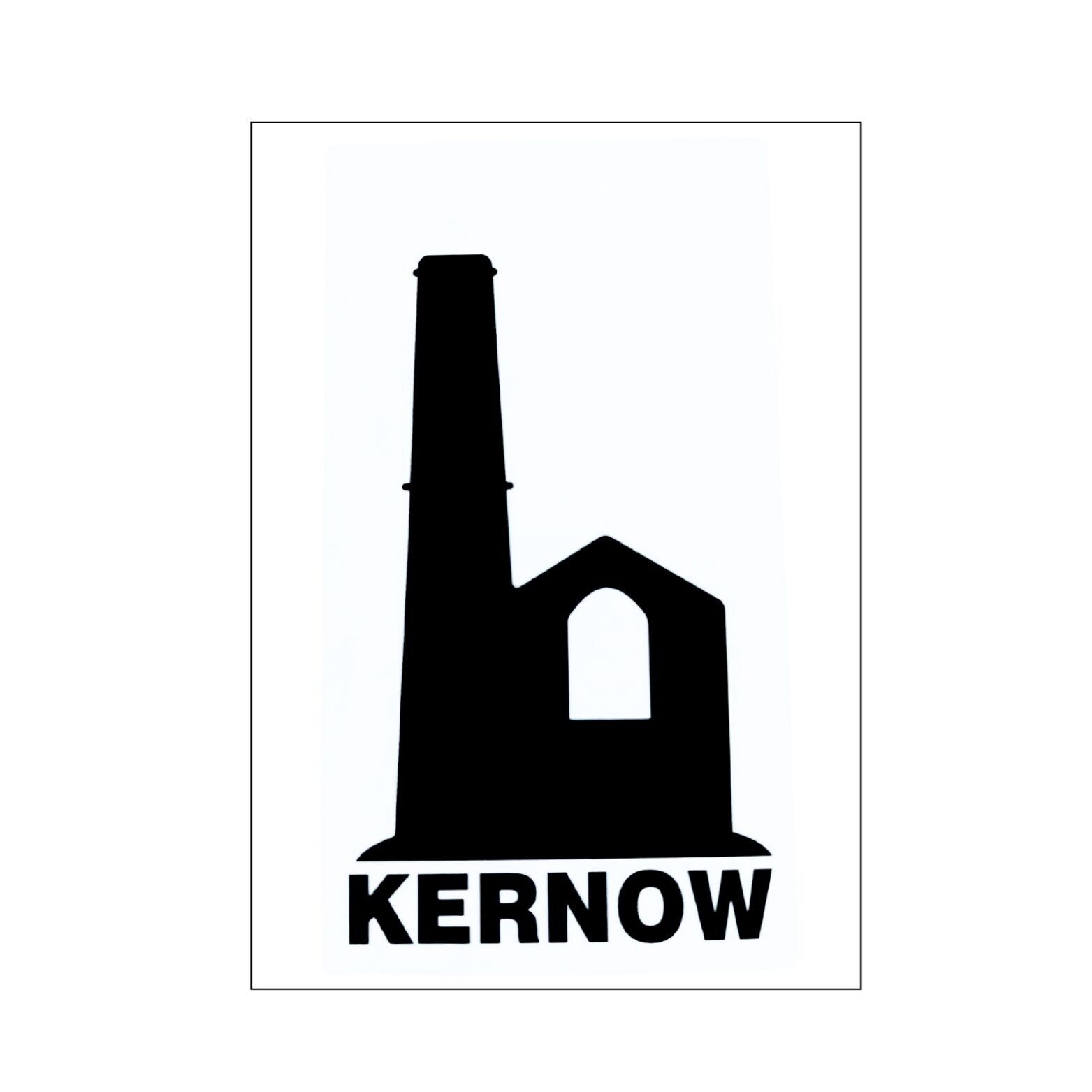 Autocollant de mine d'étain transparent