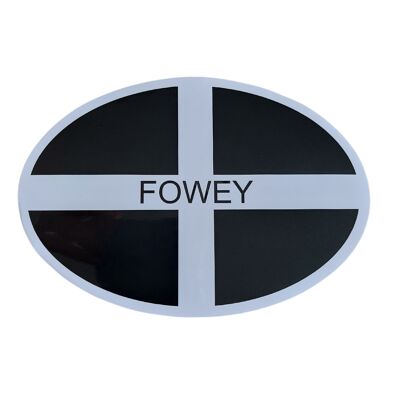 Fowey-Aufkleber