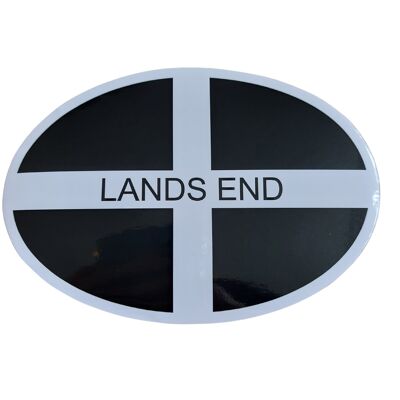 Lands End-Aufkleber