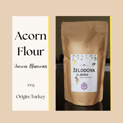 Acorn Flour (Quercus Ithaurensis)