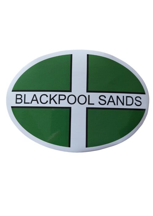 Blackpool Sands Sticker