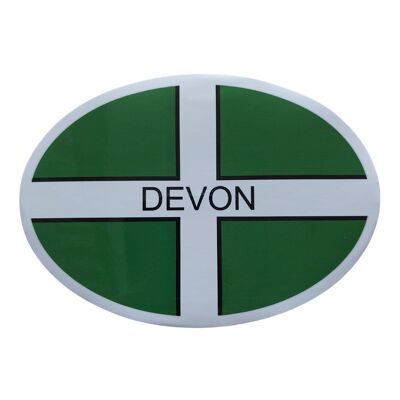 Devon-Aufkleber