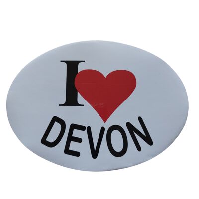I ❤️ Devon Sticker